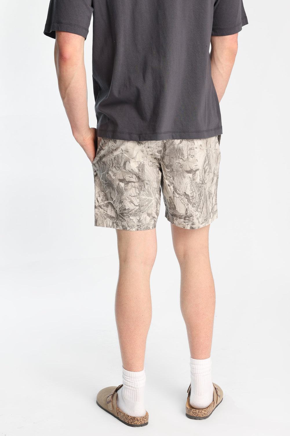 Short en popeline de coton Short en popeline de coton