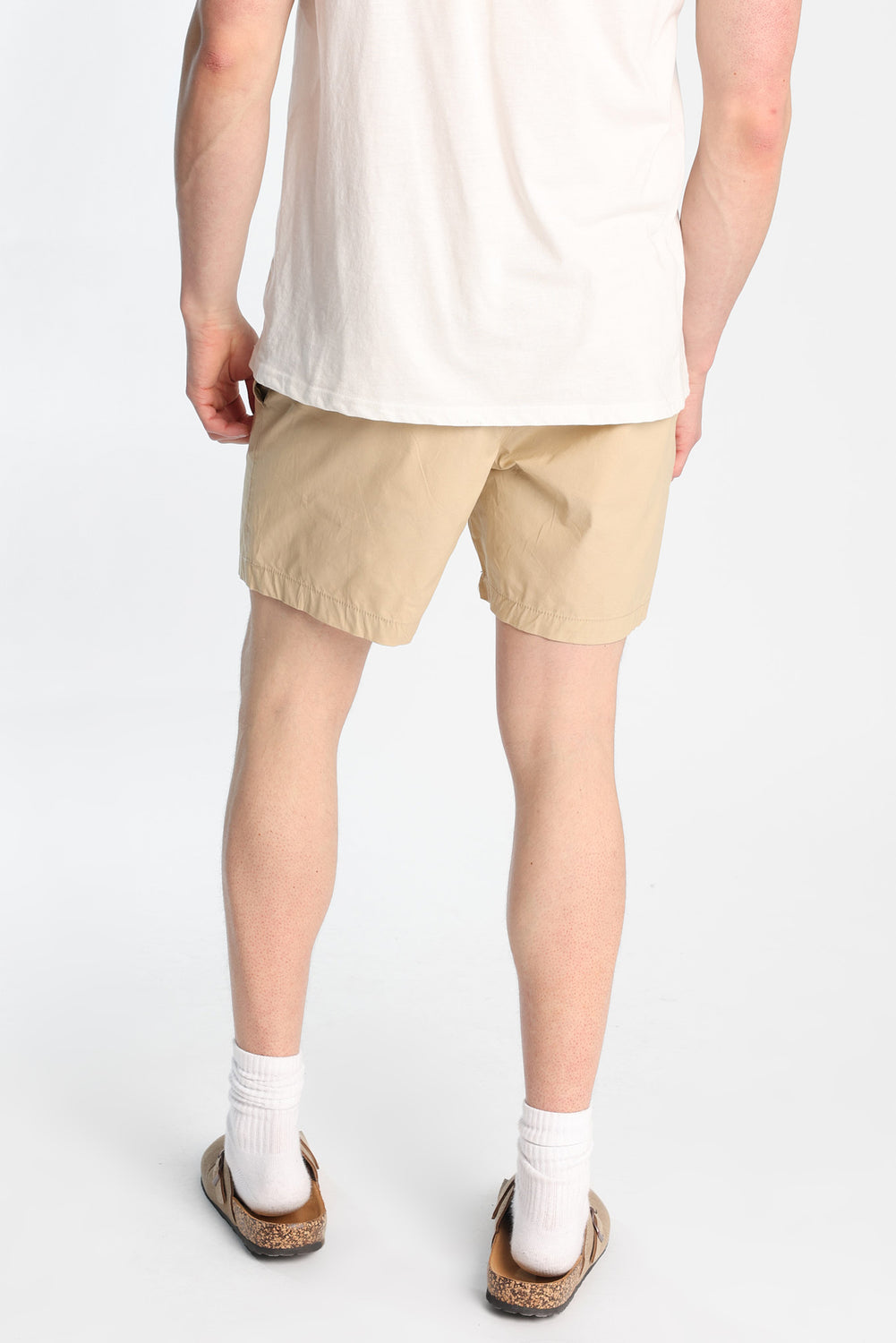 Short en popeline de coton Short en popeline de coton