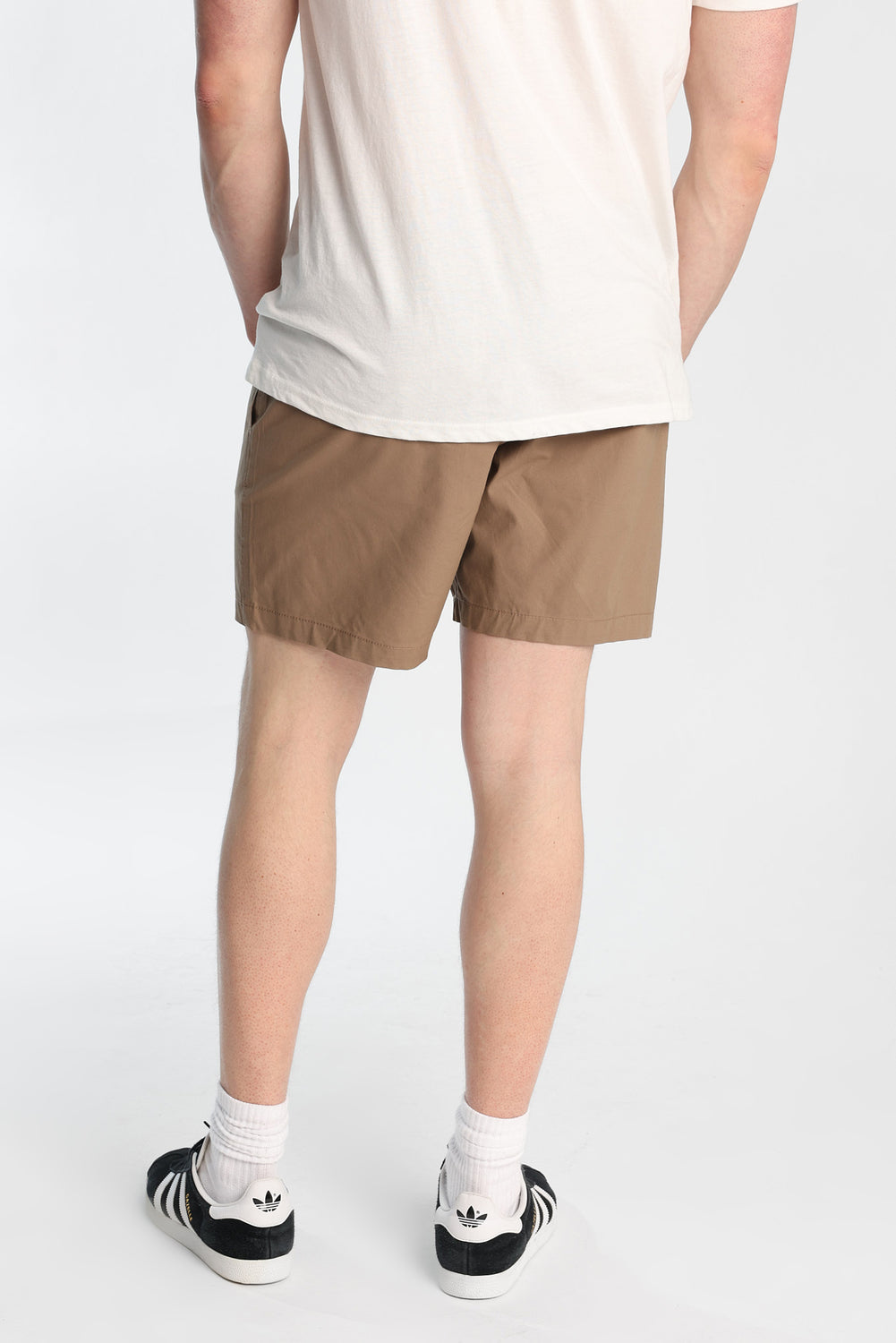 Short en popeline de coton Short en popeline de coton