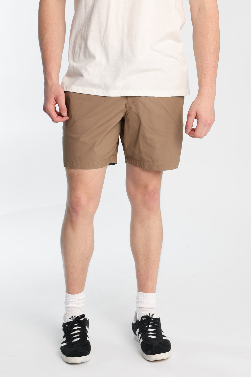 Short en popeline de coton Short en popeline de coton