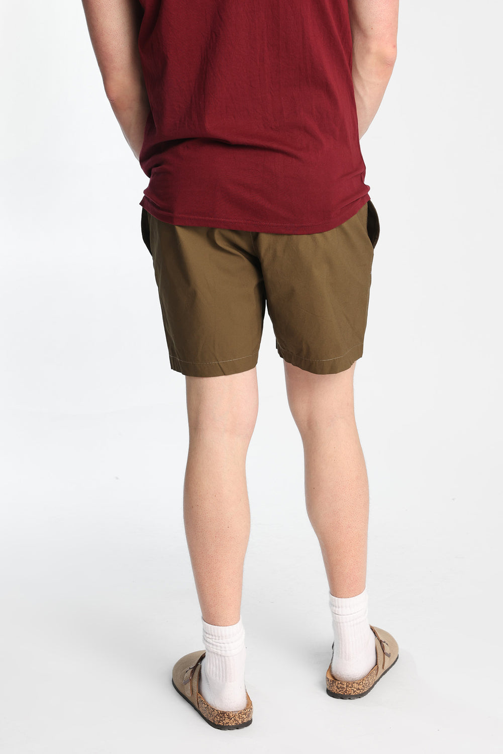 Short en popeline de coton Short en popeline de coton