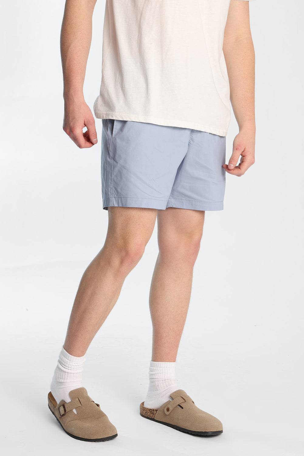 Short en popeline de coton Short en popeline de coton