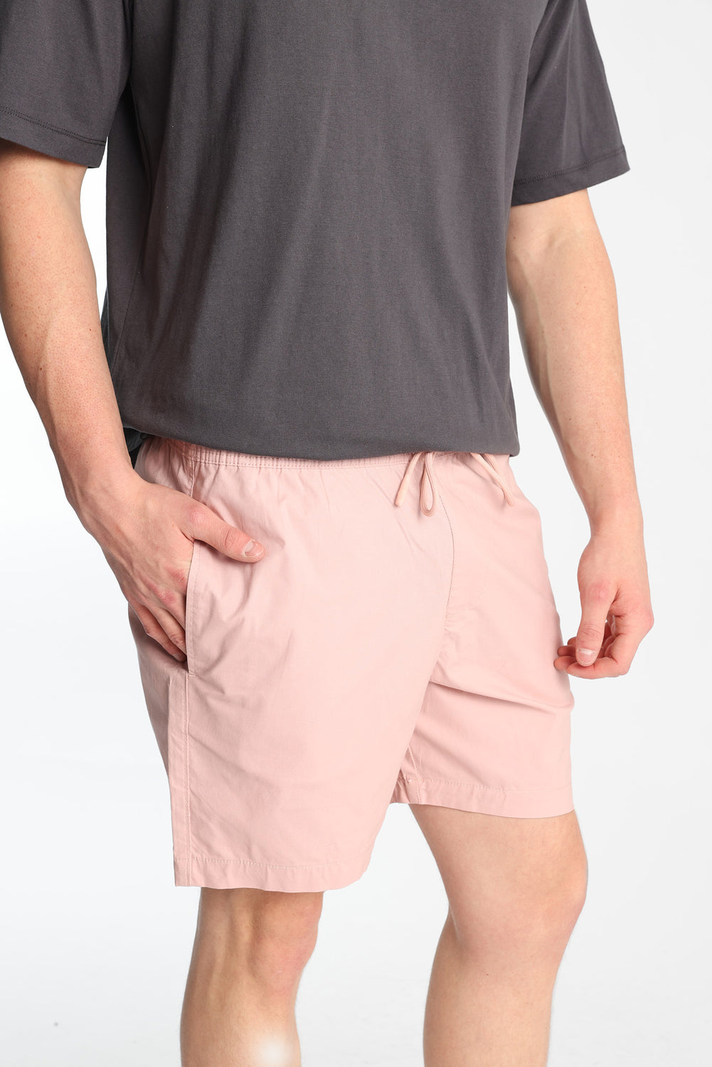 Short en popeline de coton Short en popeline de coton