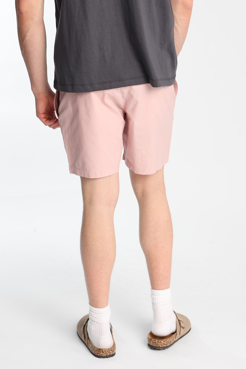 Short en popeline de coton Short en popeline de coton