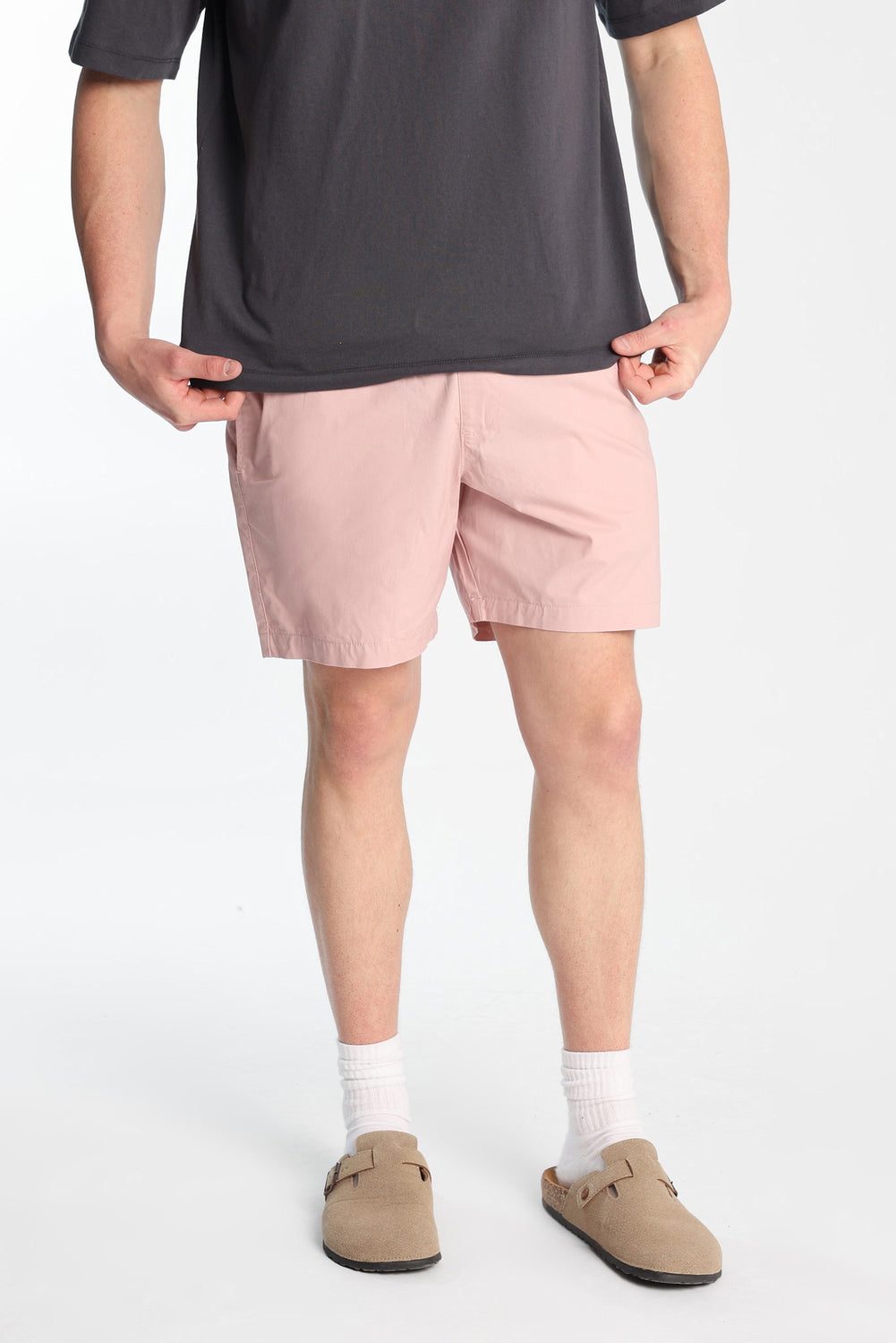 Short en popeline de coton Short en popeline de coton