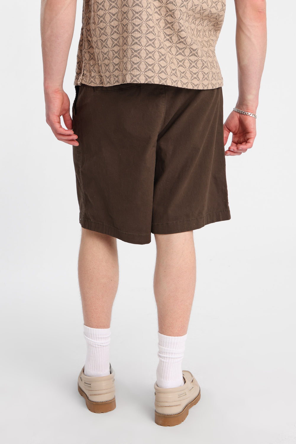 Loose Twill Shorts 9