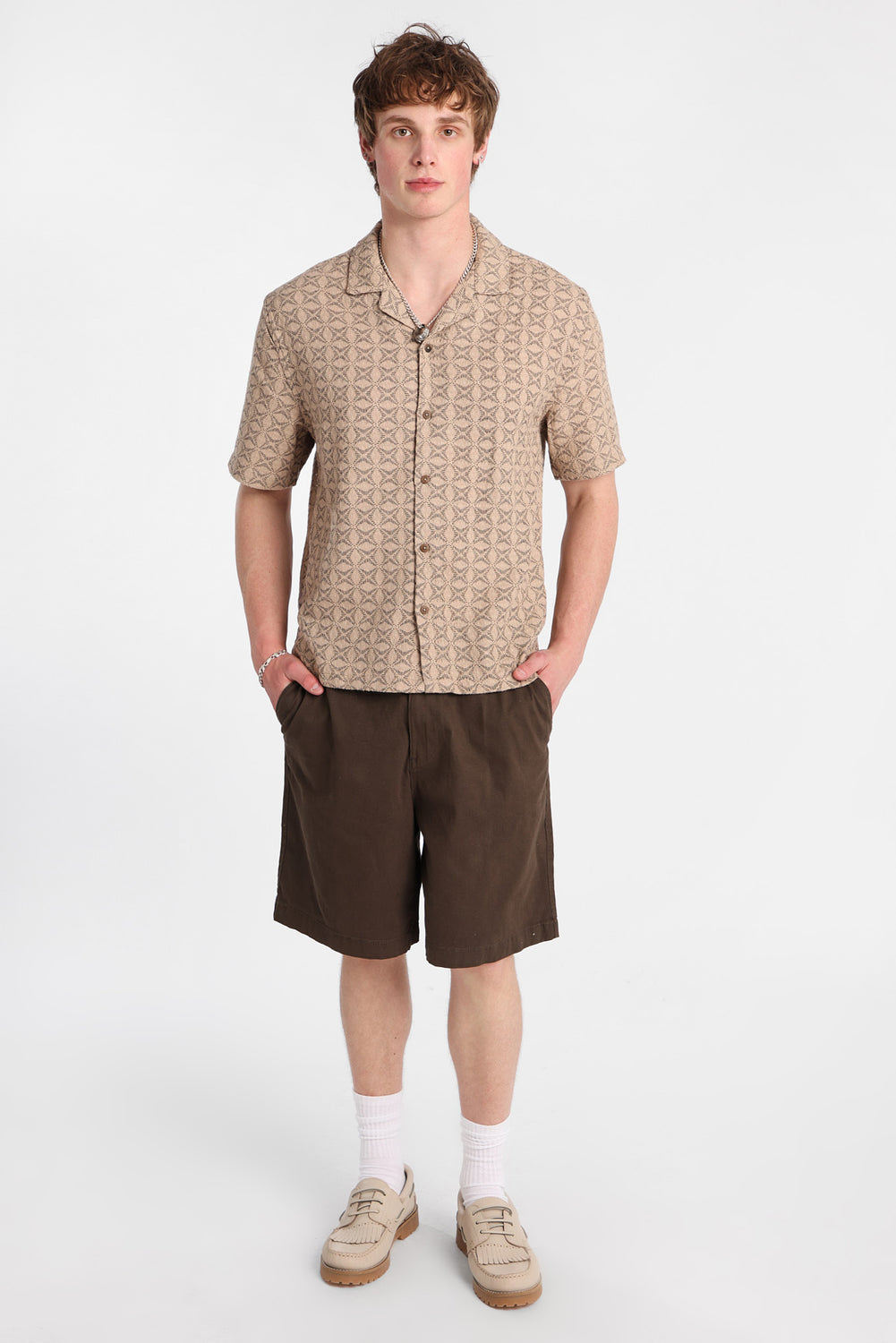 Loose Twill Shorts 9