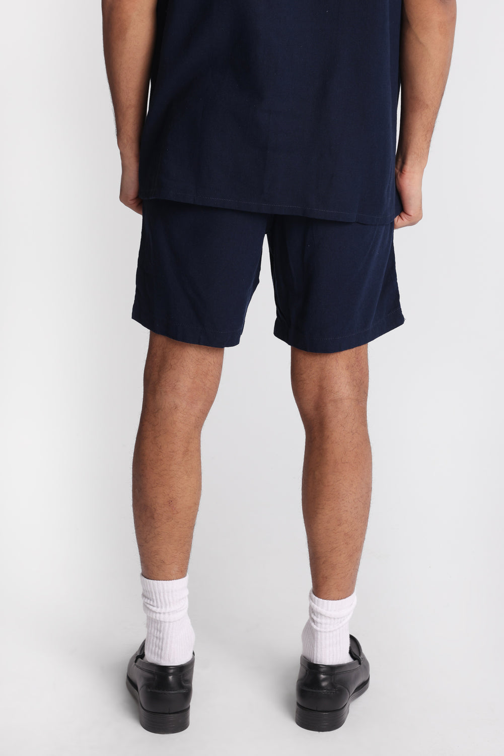 Short en mélange de lin 7 po Short en mélange de lin 7 po