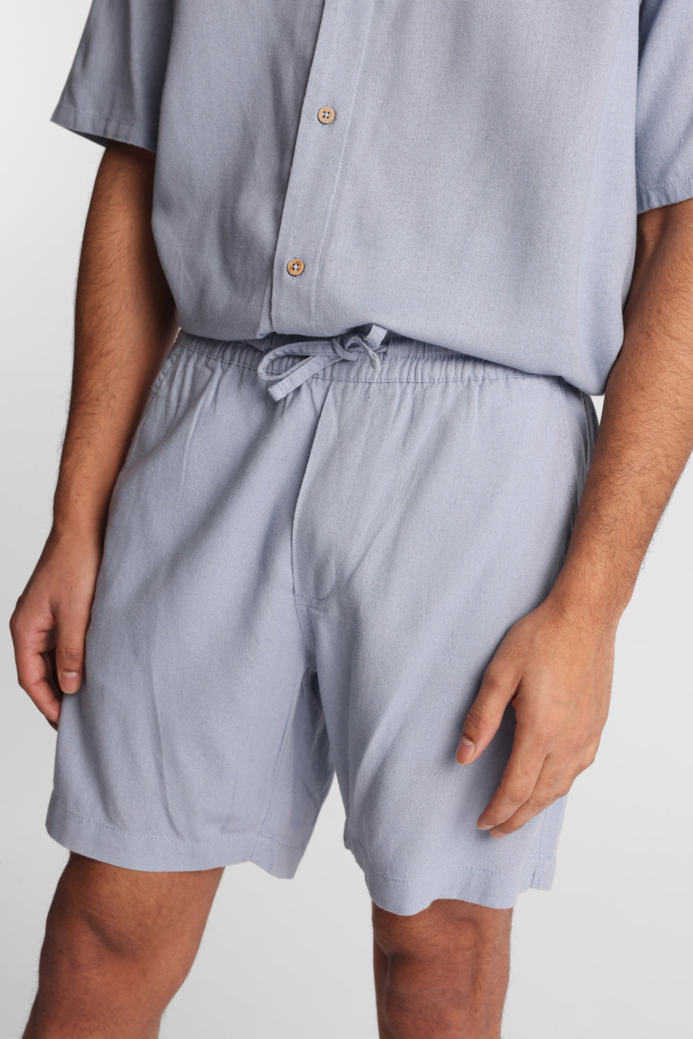 Short en mélange de lin 7 po Short en mélange de lin 7 po