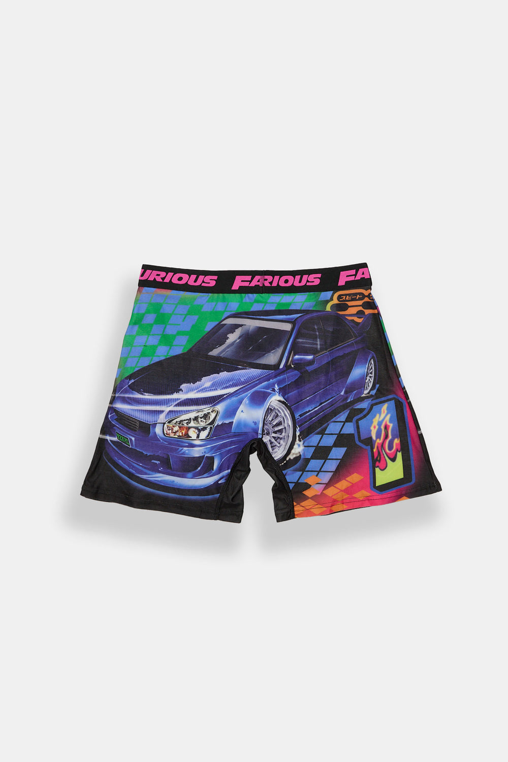 Caleçon boxeur imprimé Fast & Furious Wild Speed Caleçon boxeur imprimé Fast & Furious Wild Speed