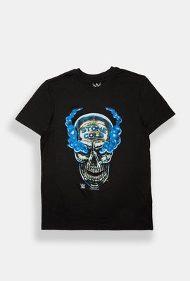 T-shirt imprimé crâne Stone Cold WWE