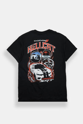 T-shirt imprimé Dodge Hellcat Charger