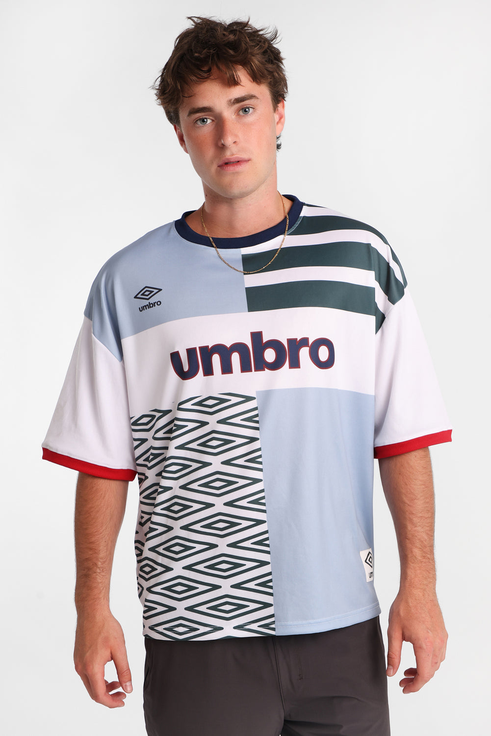 T-shirt imprimé à grand logo Umbro T-shirt imprimé à grand logo Umbro