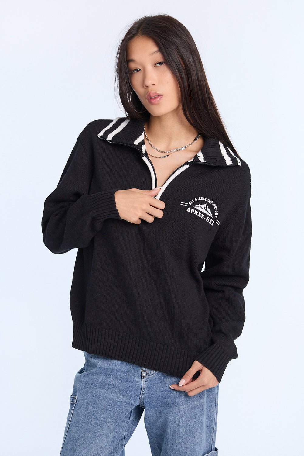 Quarter-Zip Sweater Quarter-Zip Sweater