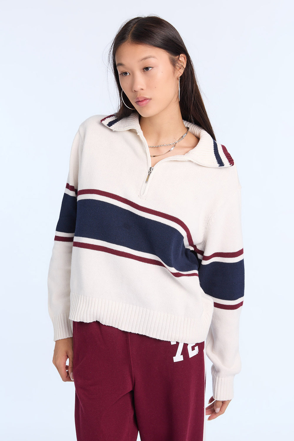 Quarter-Zip Sweater Quarter-Zip Sweater