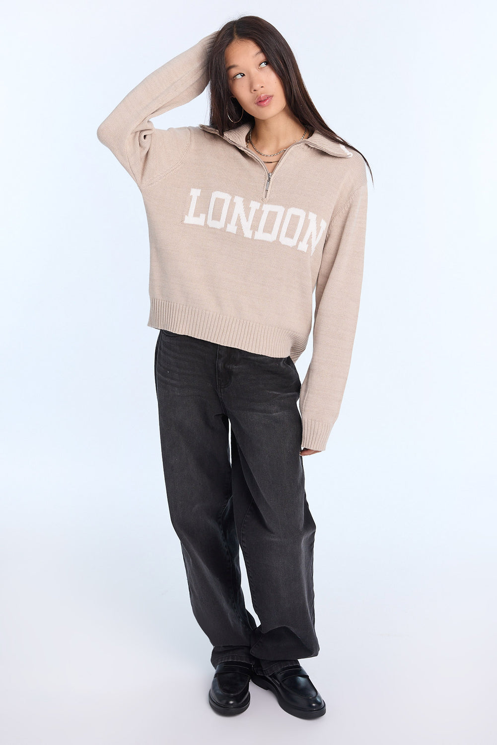 Quarter-Zip Sweater Quarter-Zip Sweater