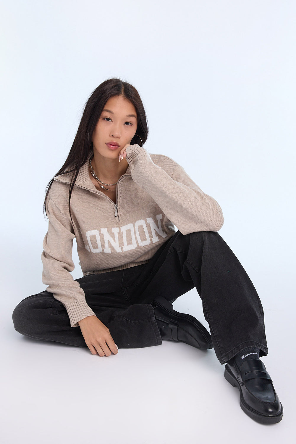 Quarter-Zip Sweater Quarter-Zip Sweater