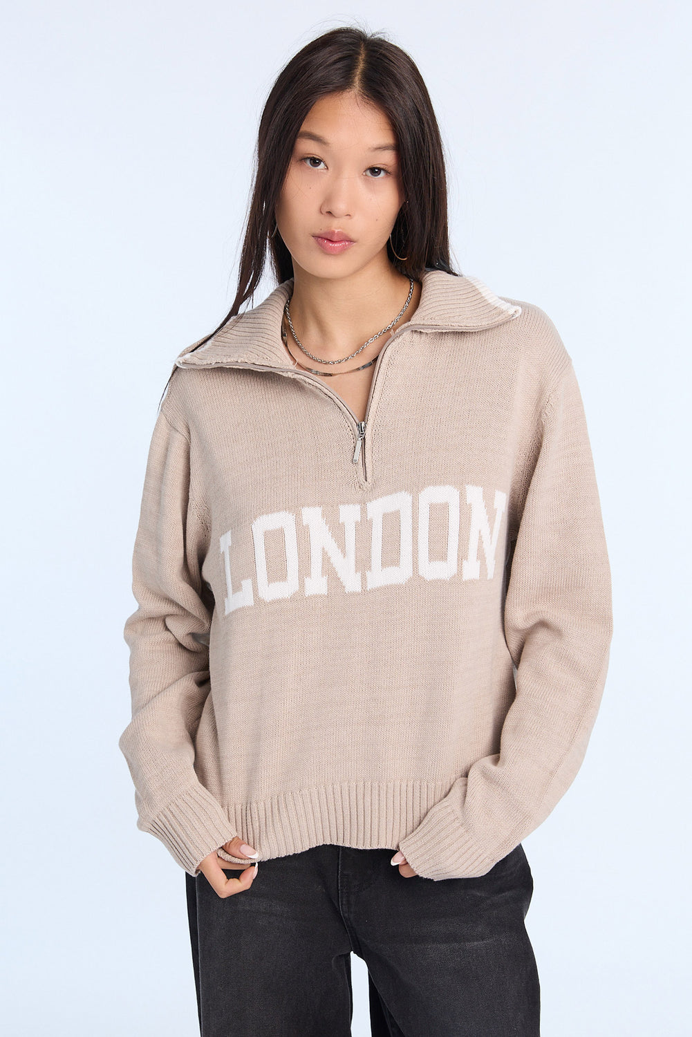 Quarter-Zip Sweater Quarter-Zip Sweater