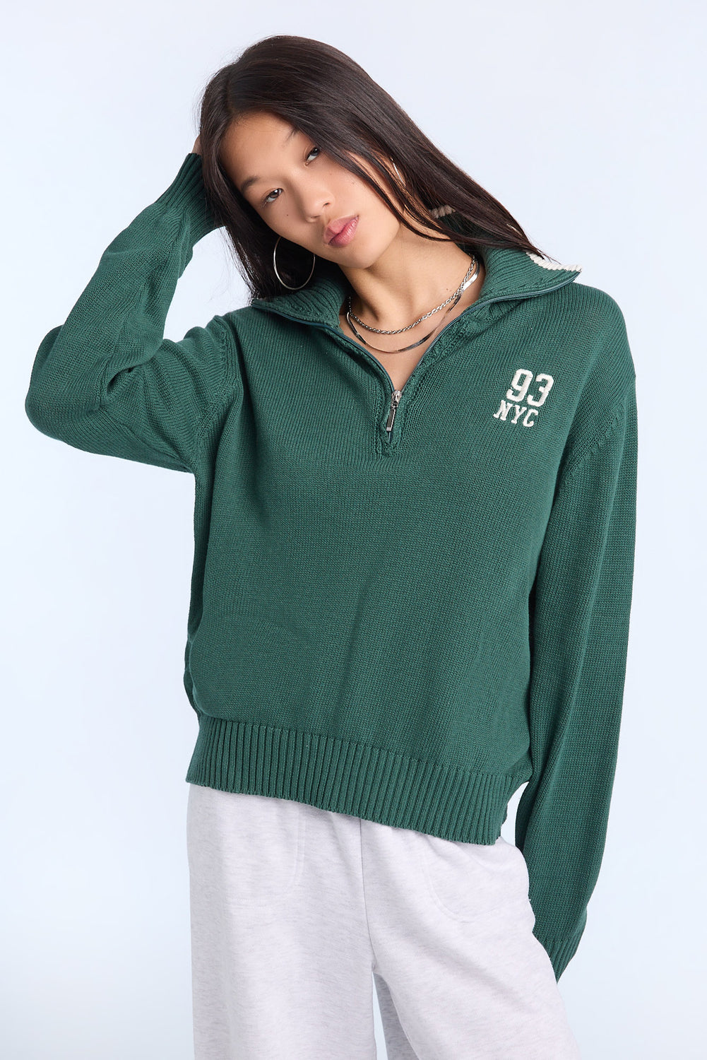Quarter-Zip Sweater Quarter-Zip Sweater