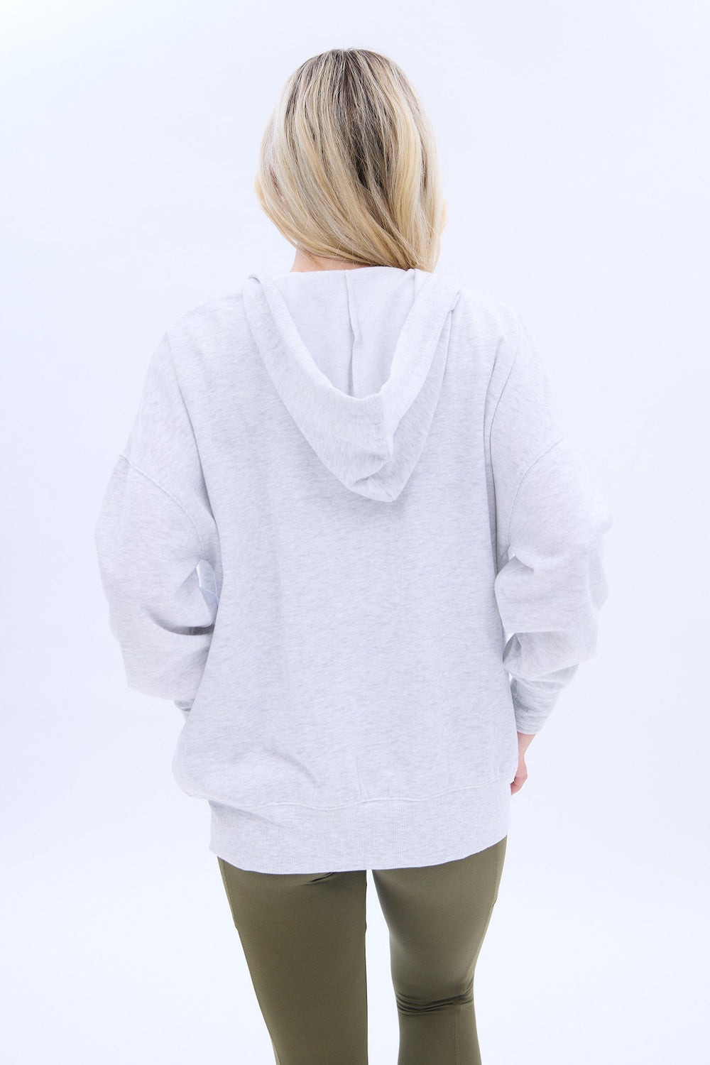 UNPLUG Oversized Zip-Up Hoodie UNPLUG Oversized Zip-Up Hoodie