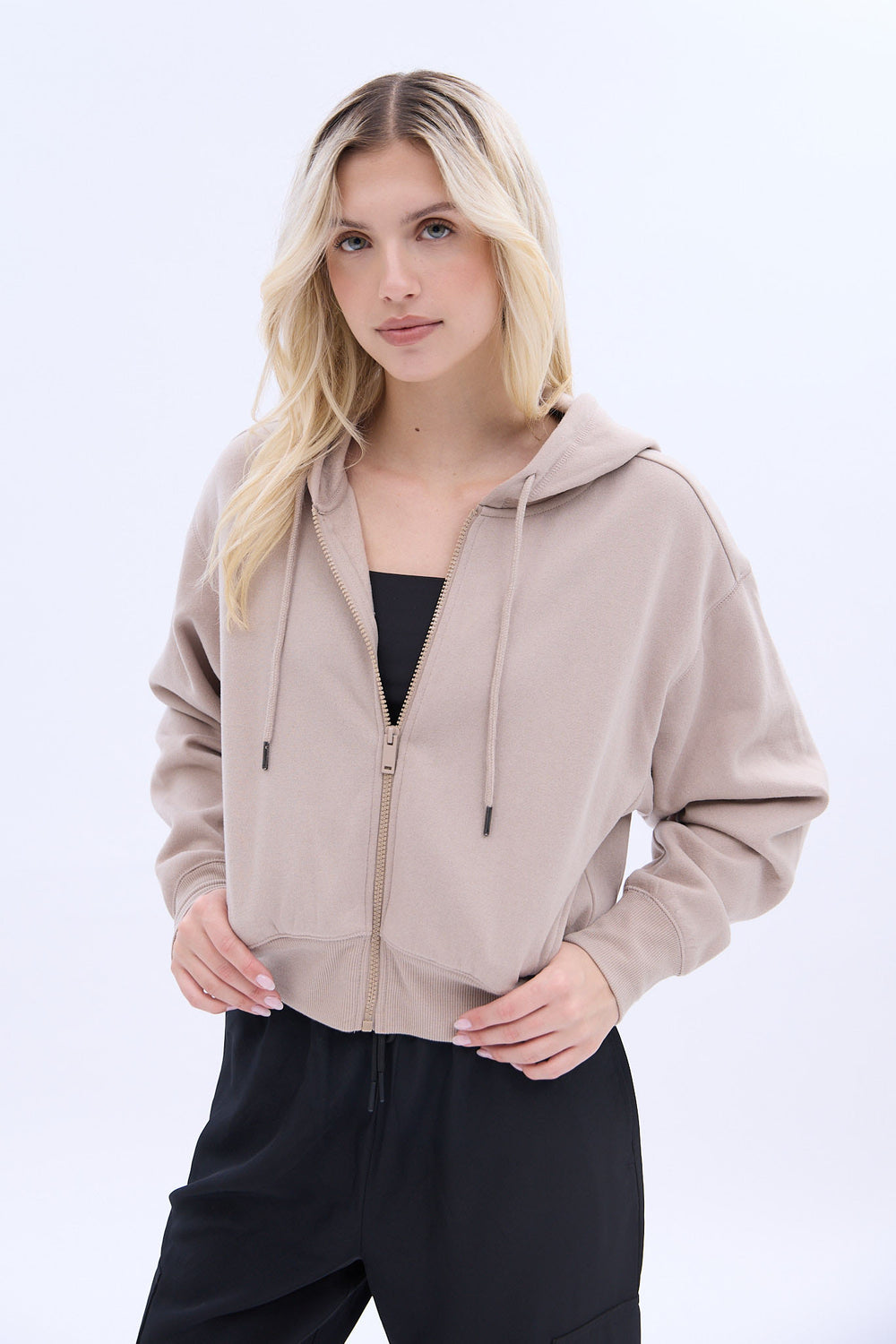 UNPLUG Midi Zip-Up Hoodie UNPLUG Midi Zip-Up Hoodie