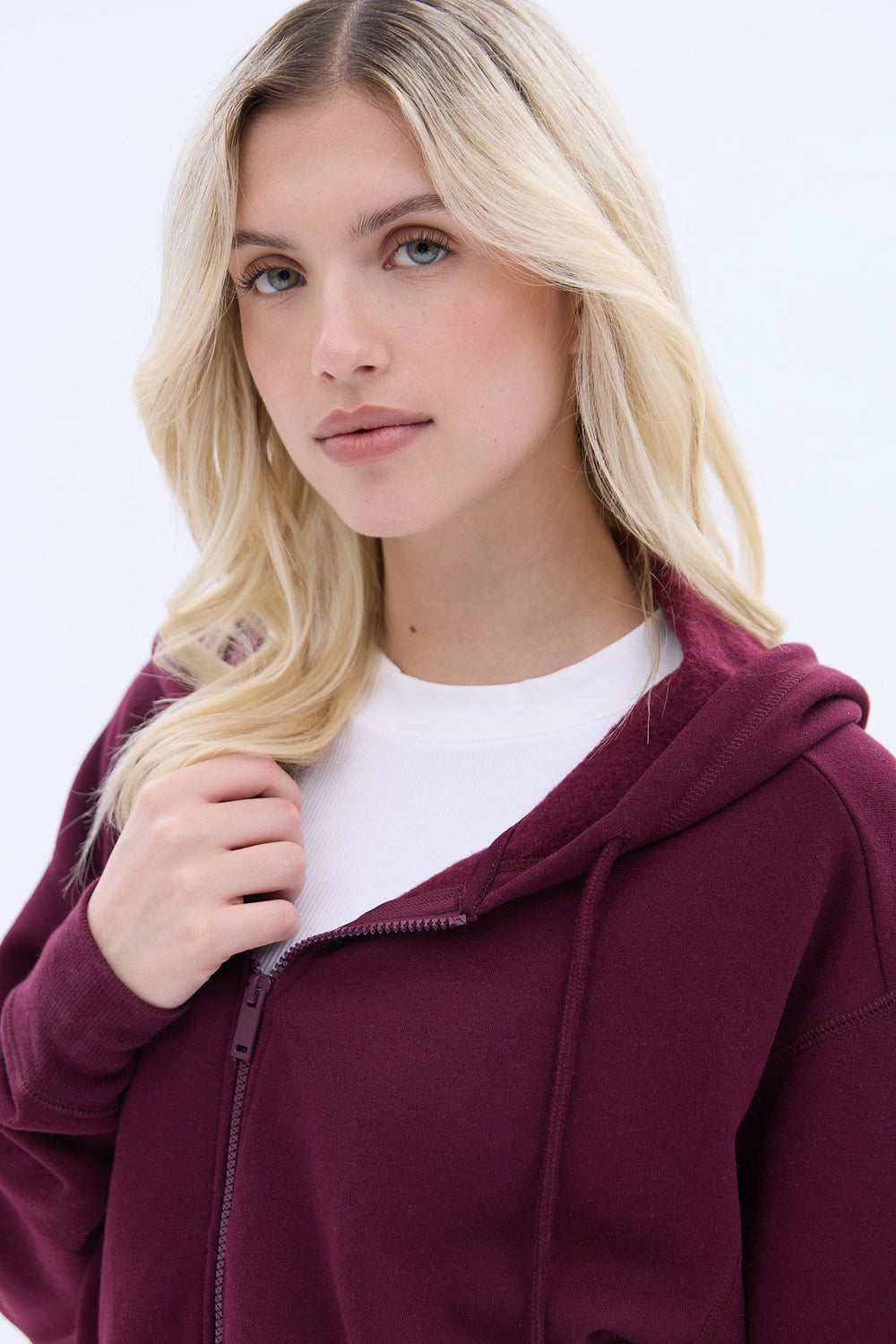 UNPLUG Midi Zip-Up Hoodie UNPLUG Midi Zip-Up Hoodie