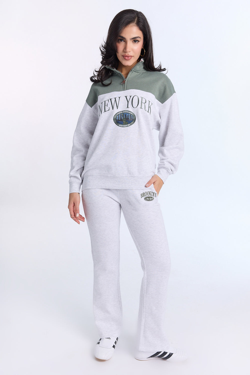 Sweatshirt à glissière 1/4 Sweatshirt à glissière 1/4