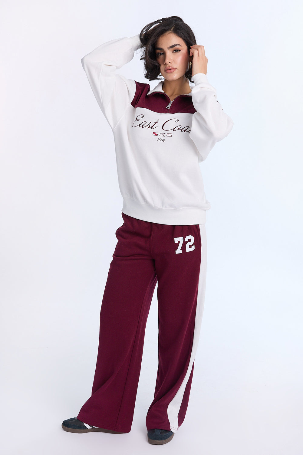 Sweatshirt à glissière 1/4 Sweatshirt à glissière 1/4