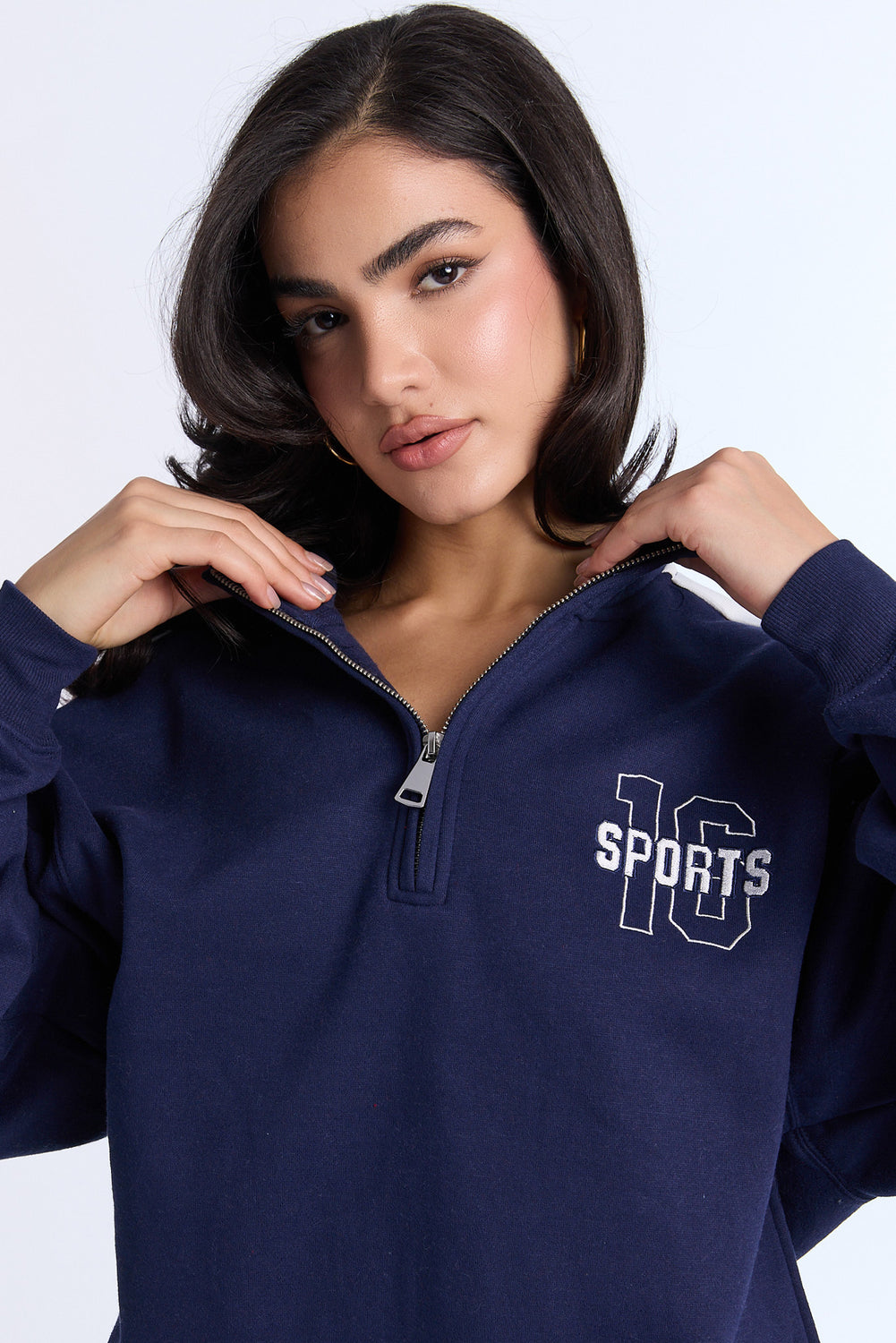 Sweatshirt à glissière 1/4 Sweatshirt à glissière 1/4