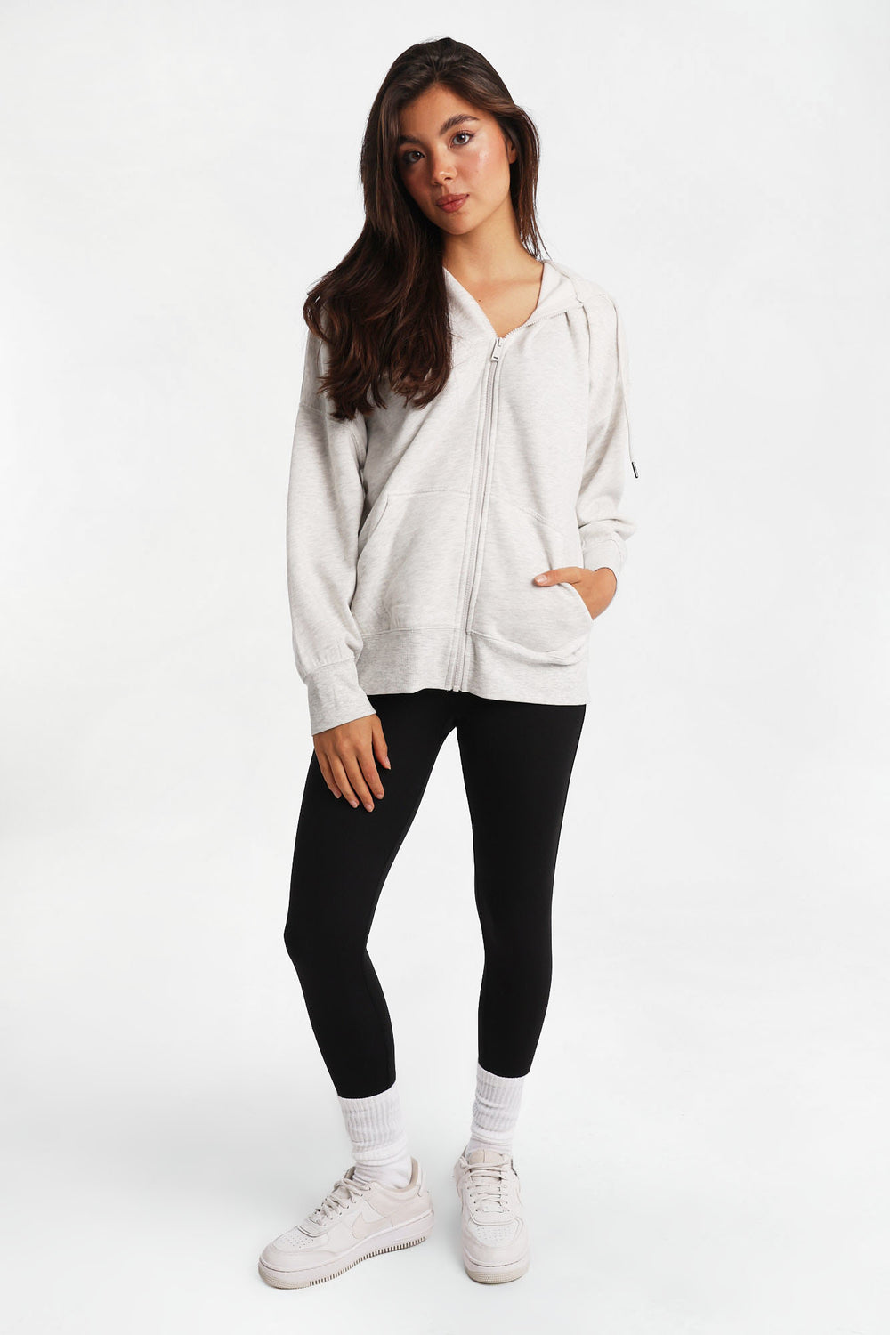 Oversized Zip-Up Hoodie Oversized Zip-Up Hoodie