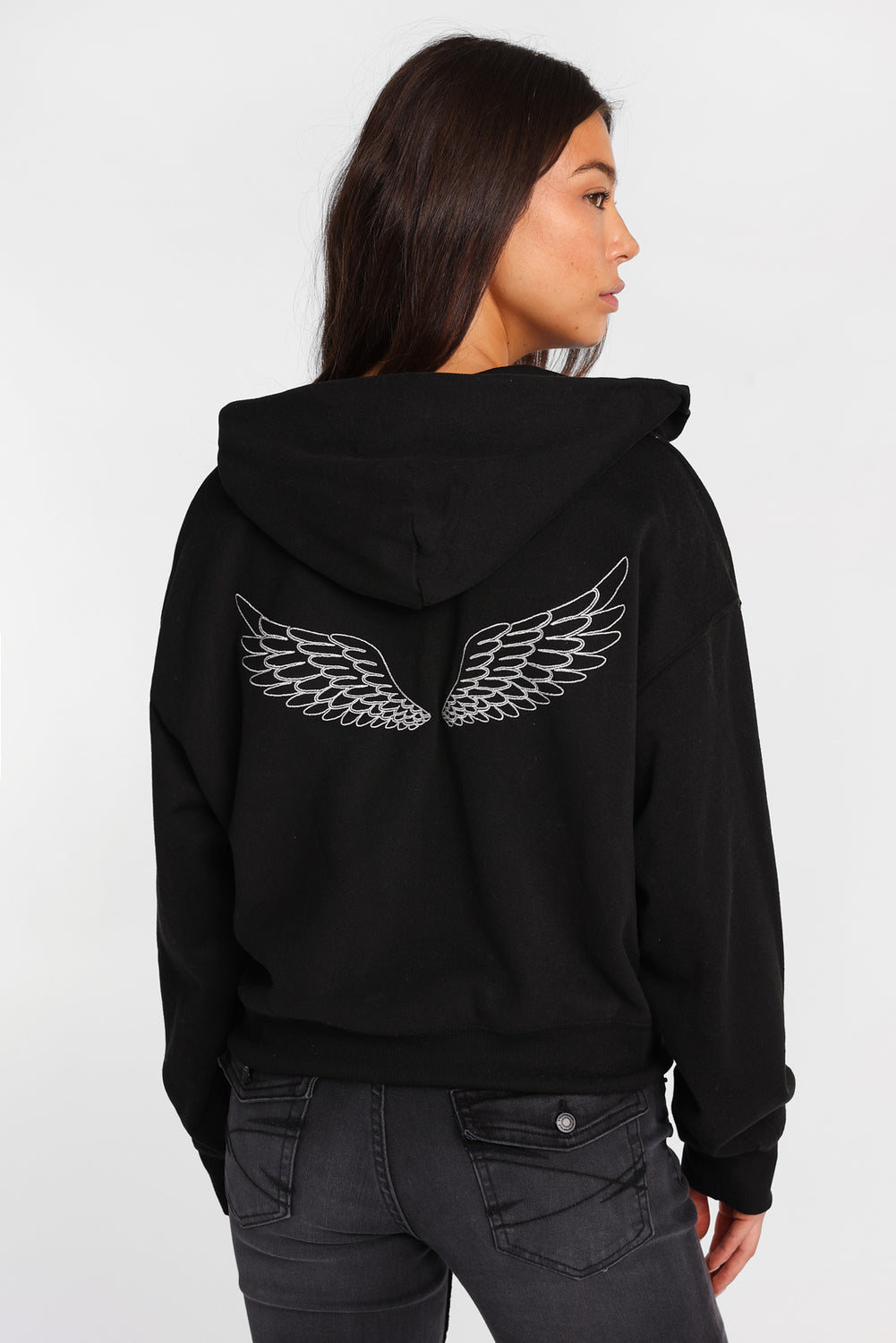 Graphic Double-Zip Hoodie Graphic Double-Zip Hoodie