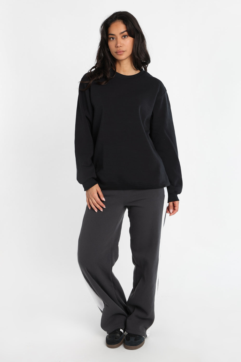 Oversized Crew Neck Sweatshirt Oversized Crew Neck Sweatshirt