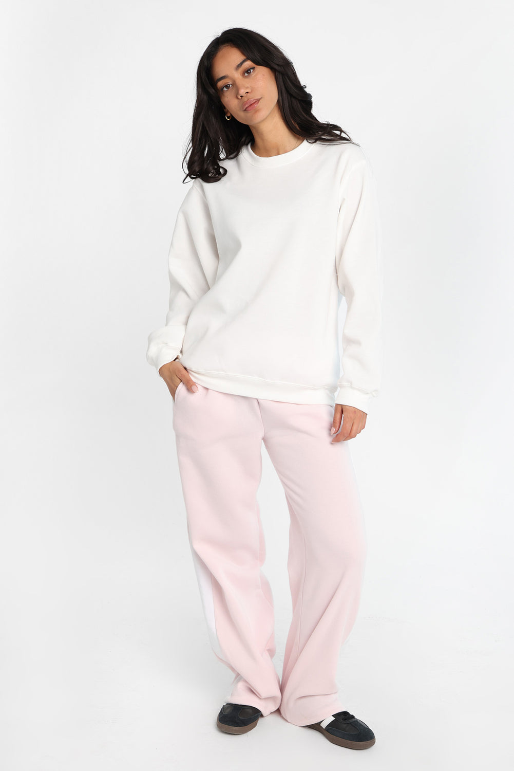 Oversized Crew Neck Sweatshirt Oversized Crew Neck Sweatshirt