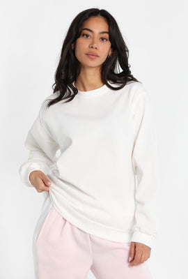 Oversized Crew Neck Sweatshirt