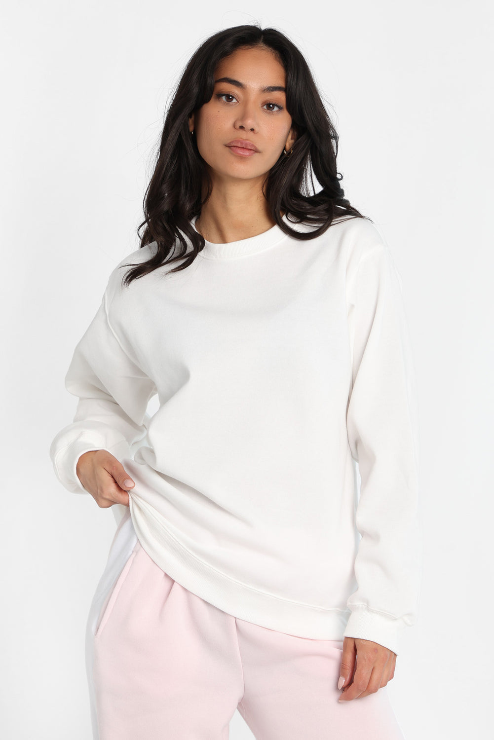 Oversized Crew Neck Sweatshirt Oversized Crew Neck Sweatshirt