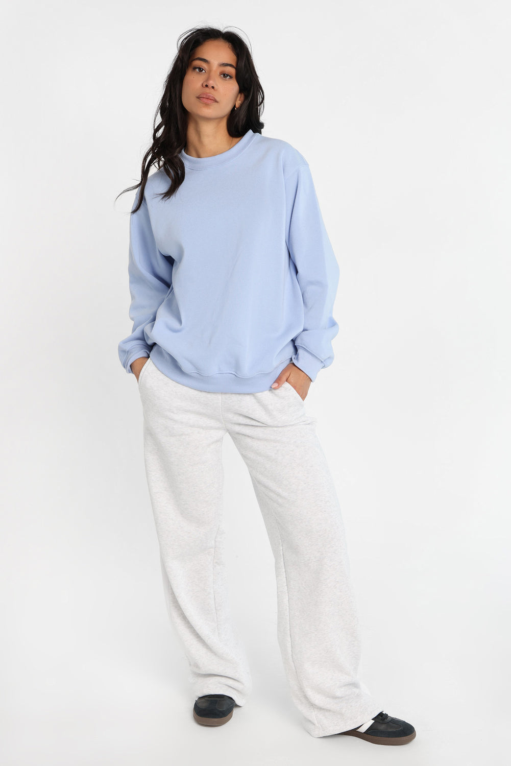 Oversized Crew Neck Sweatshirt Oversized Crew Neck Sweatshirt