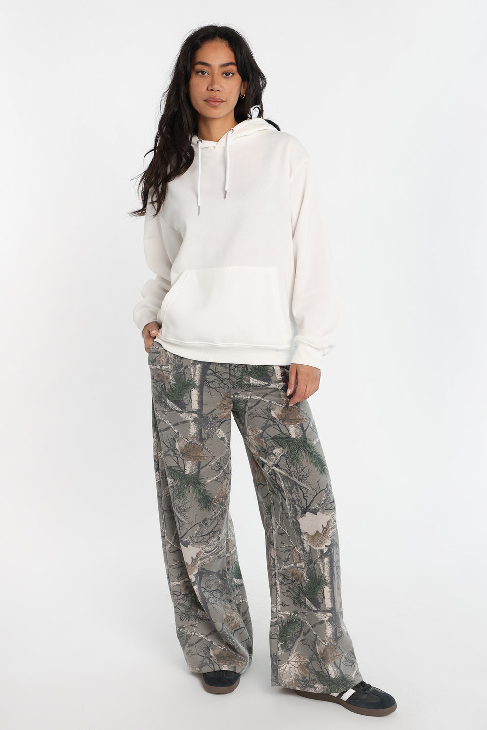 Haut à capuchon surdimensionné Haut à capuchon surdimensionné