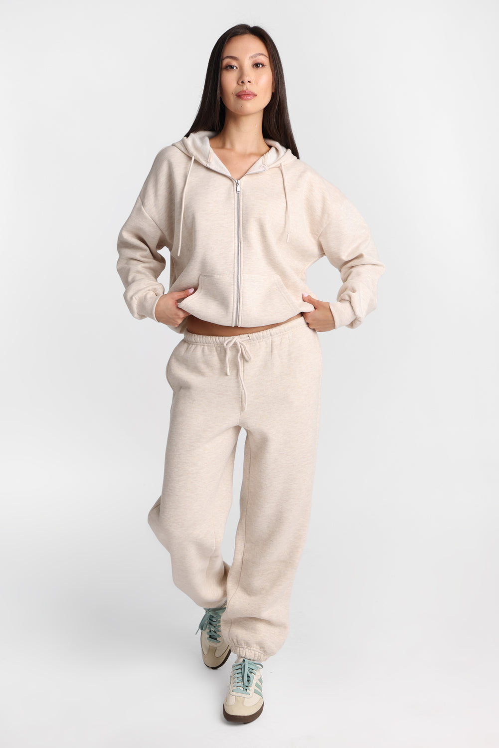 Fleece Drawstring Joggers Fleece Drawstring Joggers