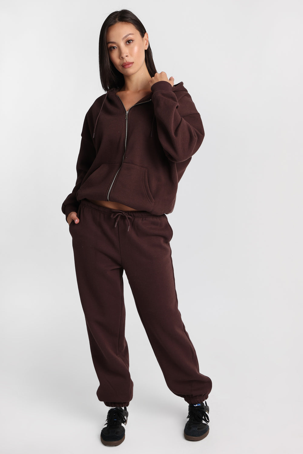 Fleece Drawstring Joggers Fleece Drawstring Joggers