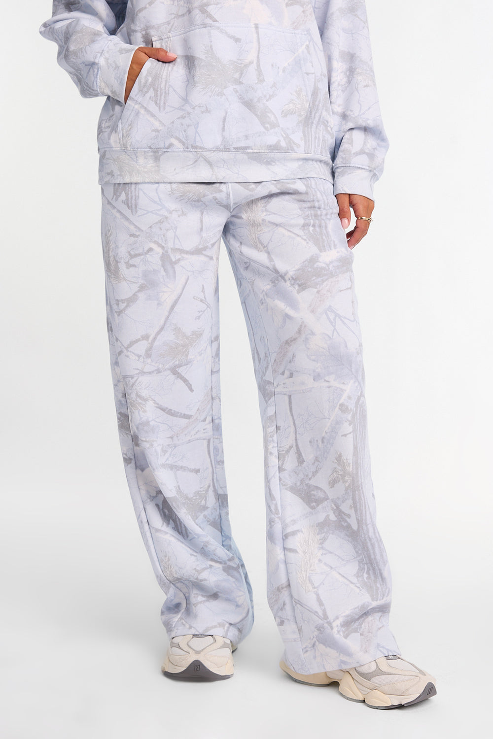 Pantalon de survêtement ample imprimé camouflage Pantalon de survêtement ample imprimé camouflage