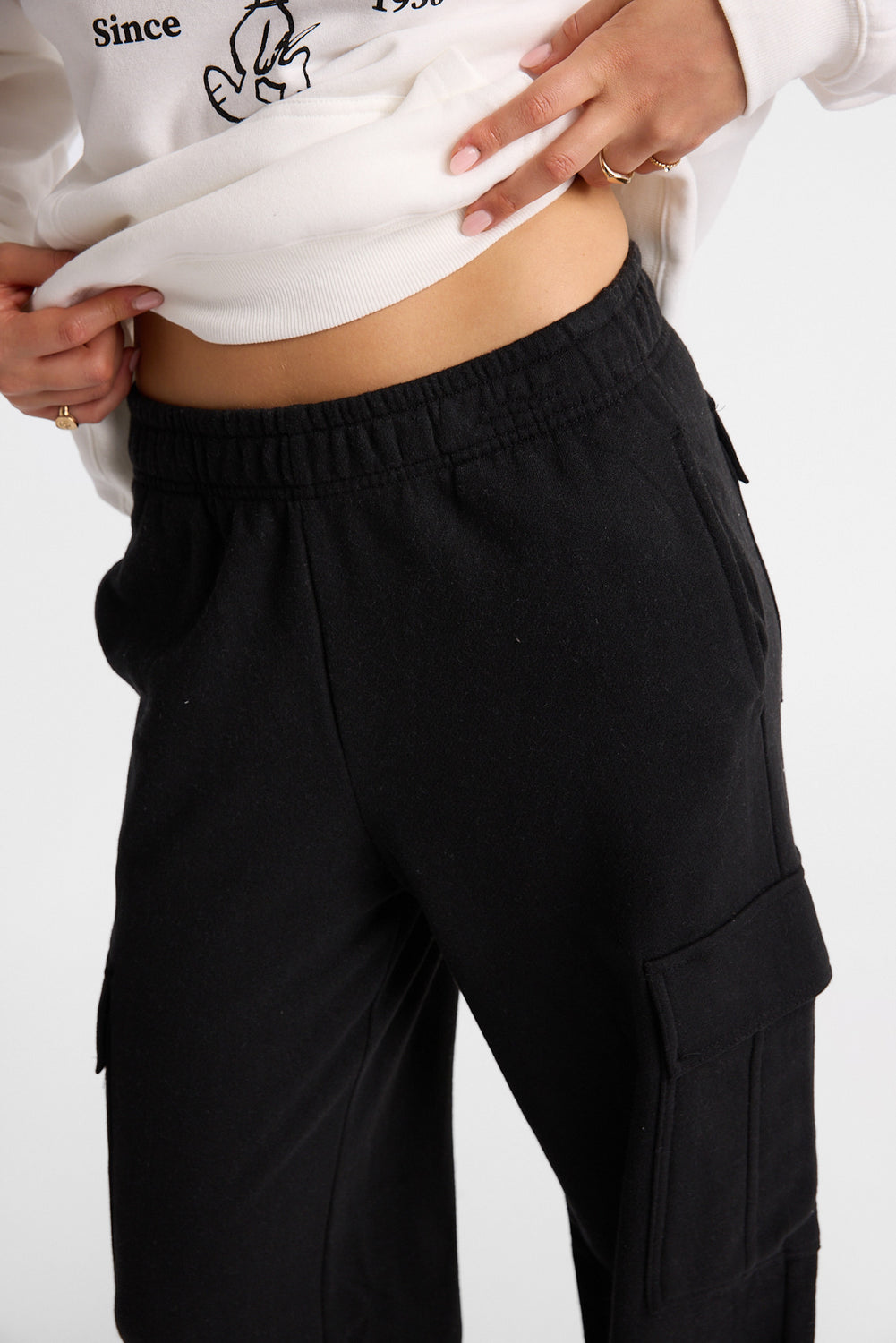 Cargo Wide Leg Sweatpants Cargo Wide Leg Sweatpants
