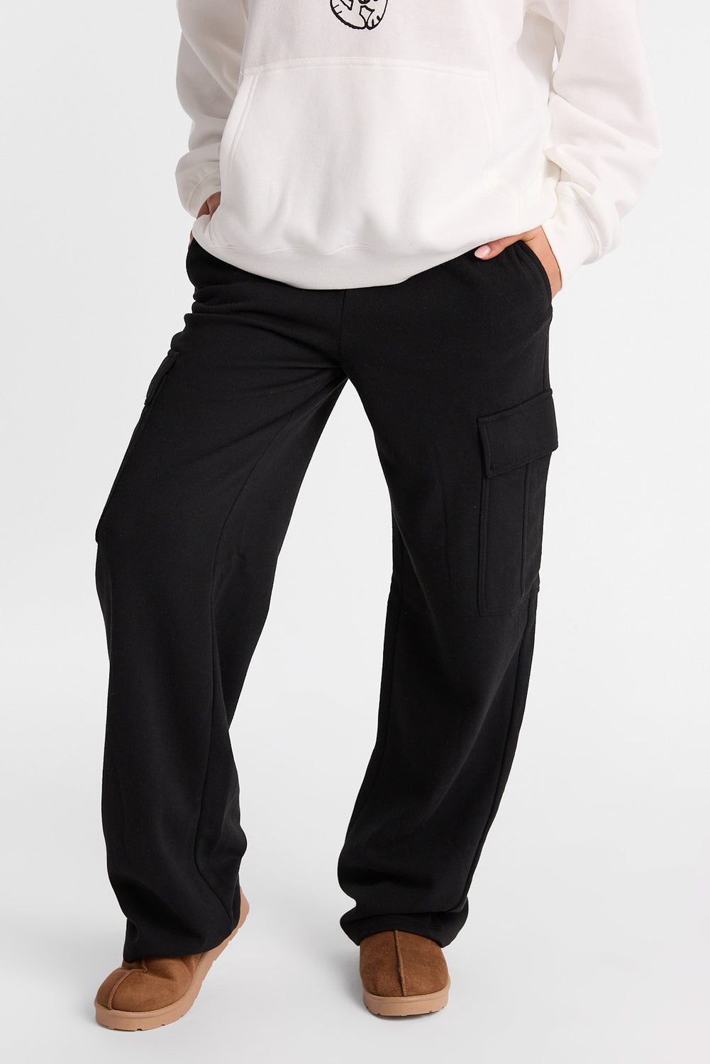 Cargo Wide Leg Sweatpants Cargo Wide Leg Sweatpants