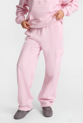 Cargo Wide Leg Sweatpants
