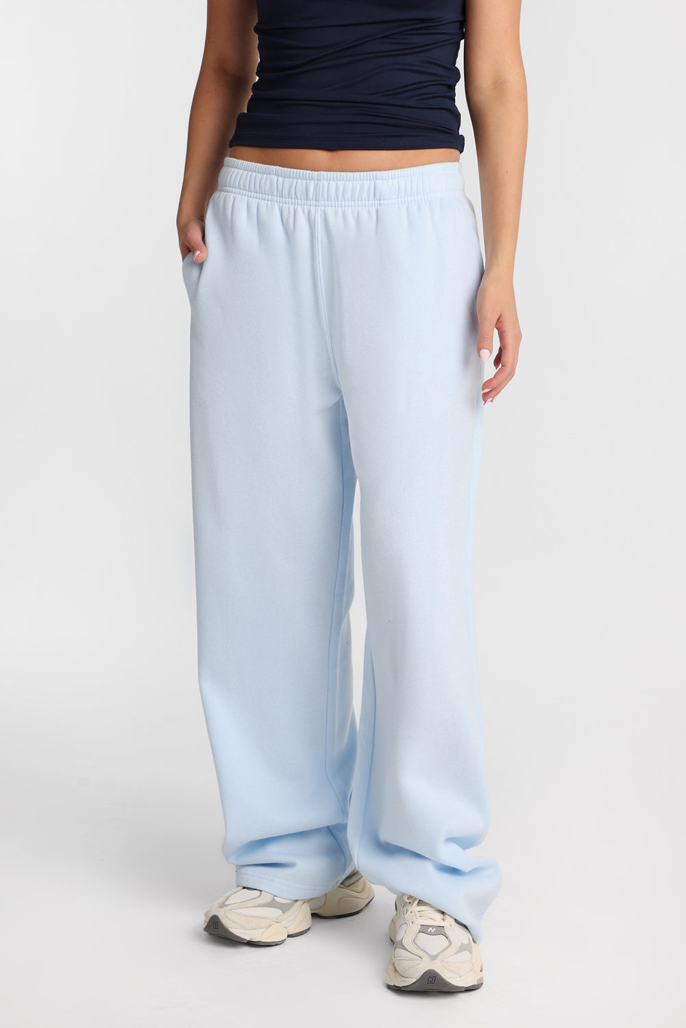 Pantalon en molleton ample Pantalon en molleton ample
