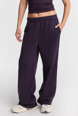Pantalon en molleton ample