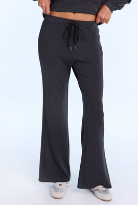 Pantalon évasé en molleton technique