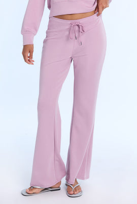 Pantalon évasé en molleton technique