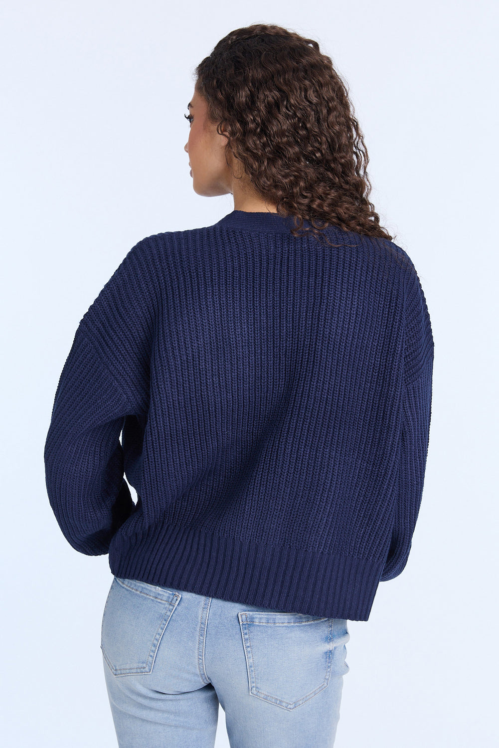 Cardigan en tricot à ouverture devant Cardigan en tricot à ouverture devant