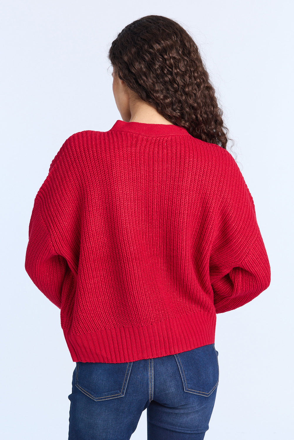 Cardigan en tricot à ouverture devant Cardigan en tricot à ouverture devant
