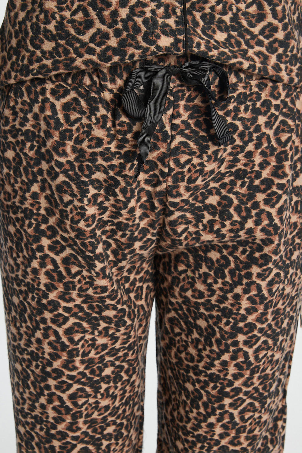 Pantalon de pyjama en flanelle à jambe large Pantalon de pyjama en flanelle à jambe large
